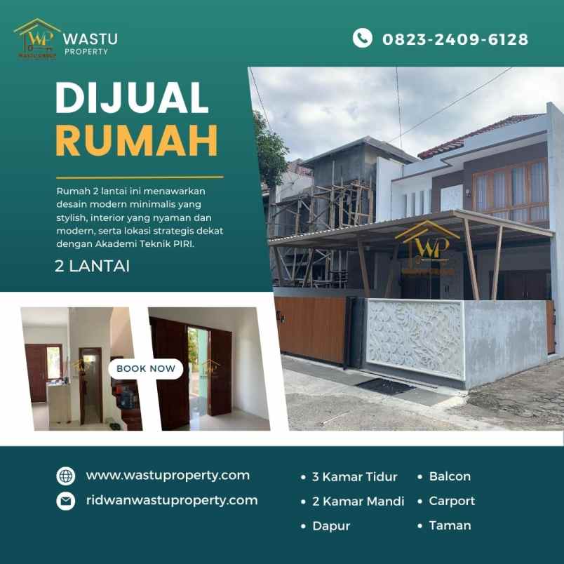 dijual rumah plumbon banguntapan bantul