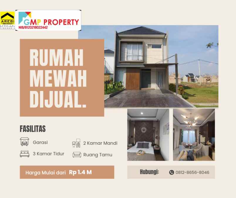 dijual rumah rand duta