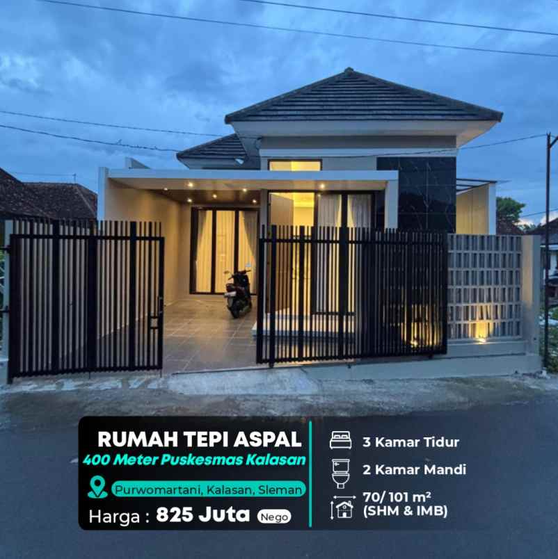 dijual rumah sambisari