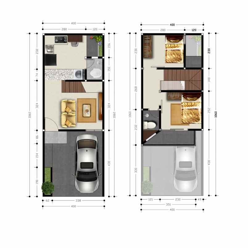 dijual rumah sawangan depok