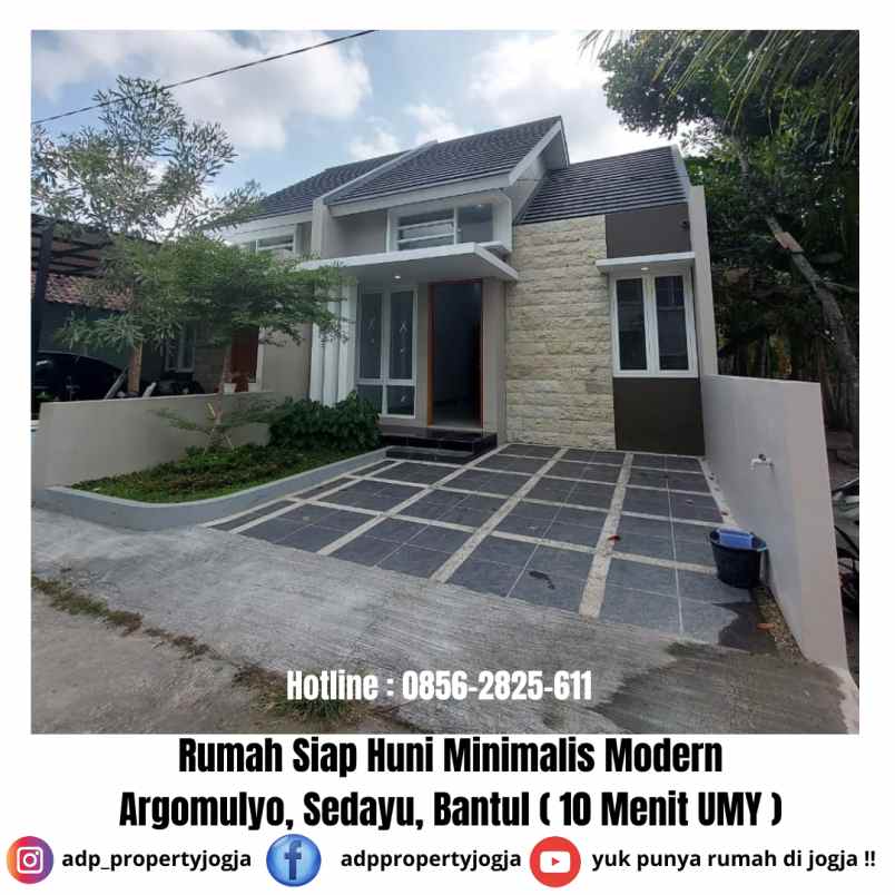 dijual rumah sedayu bantul 10 menit