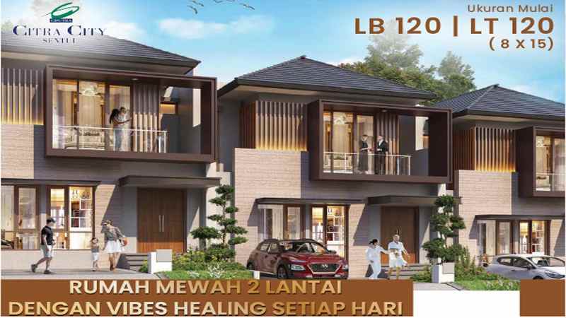 dijual rumah sentul city