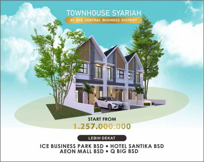 dijual rumah serpong bsd tangerang selatan