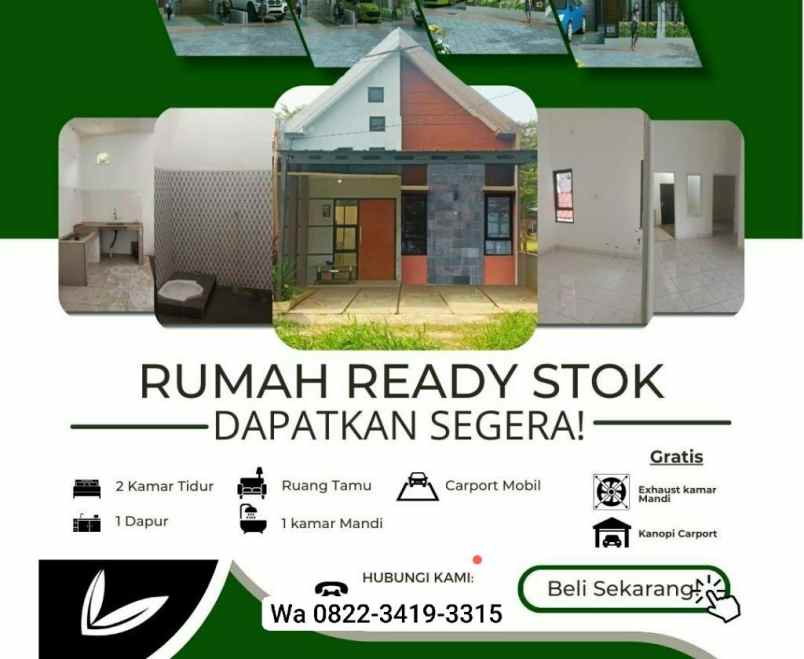 dijual rumah setu bekasi