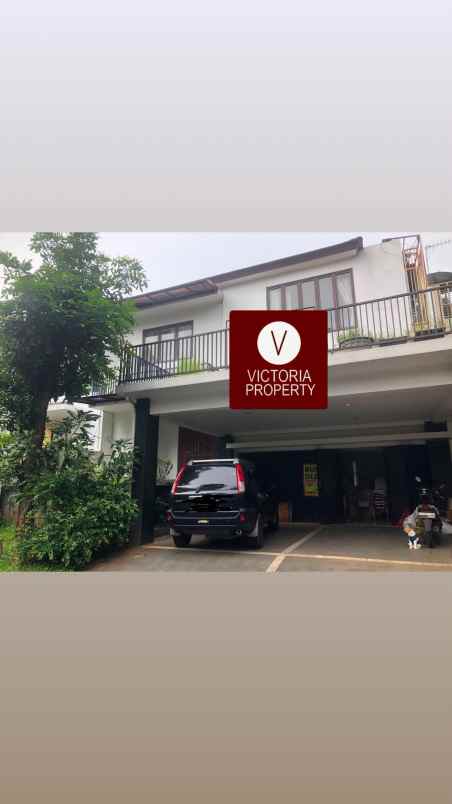 dijual rumah siap huni di mahogany residence cibubur