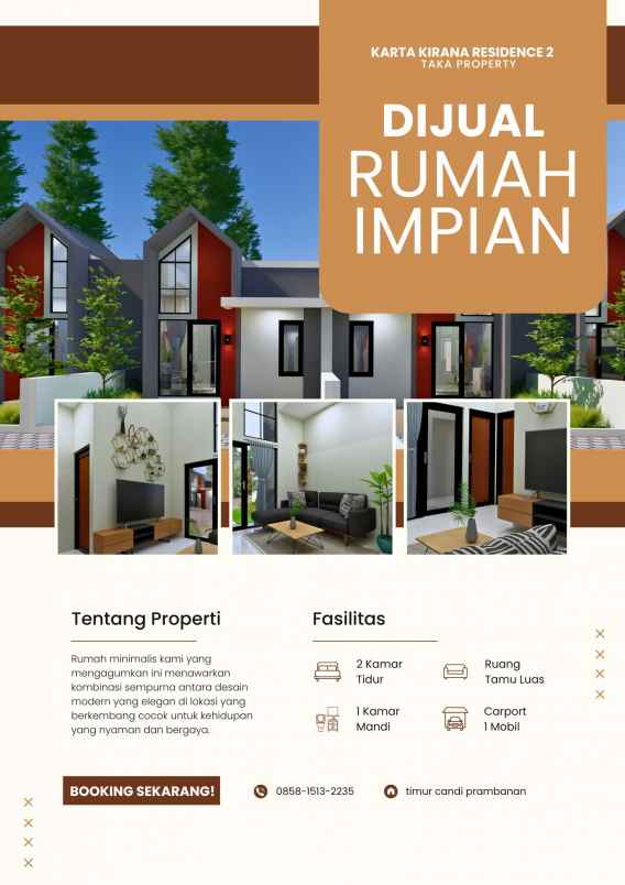 dijual rumah sidodadi tlogo kec