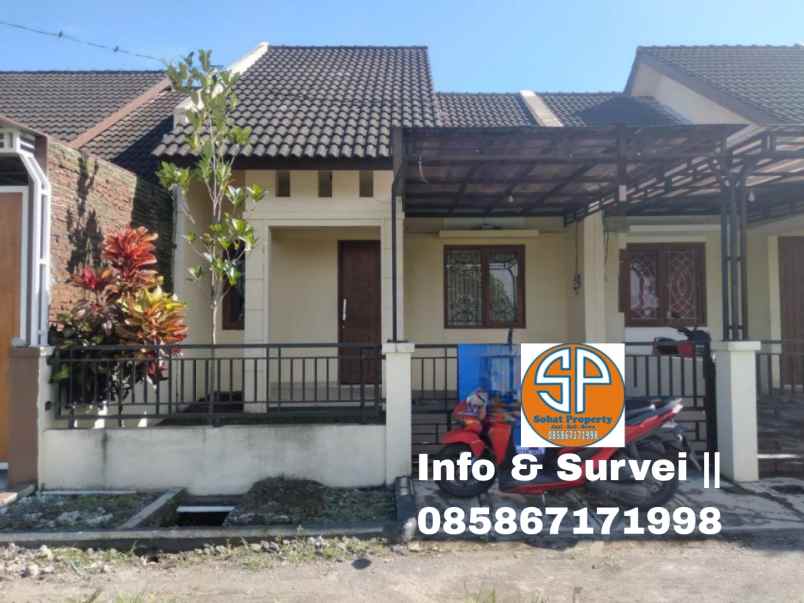 dijual rumah singopuran dekat luwes