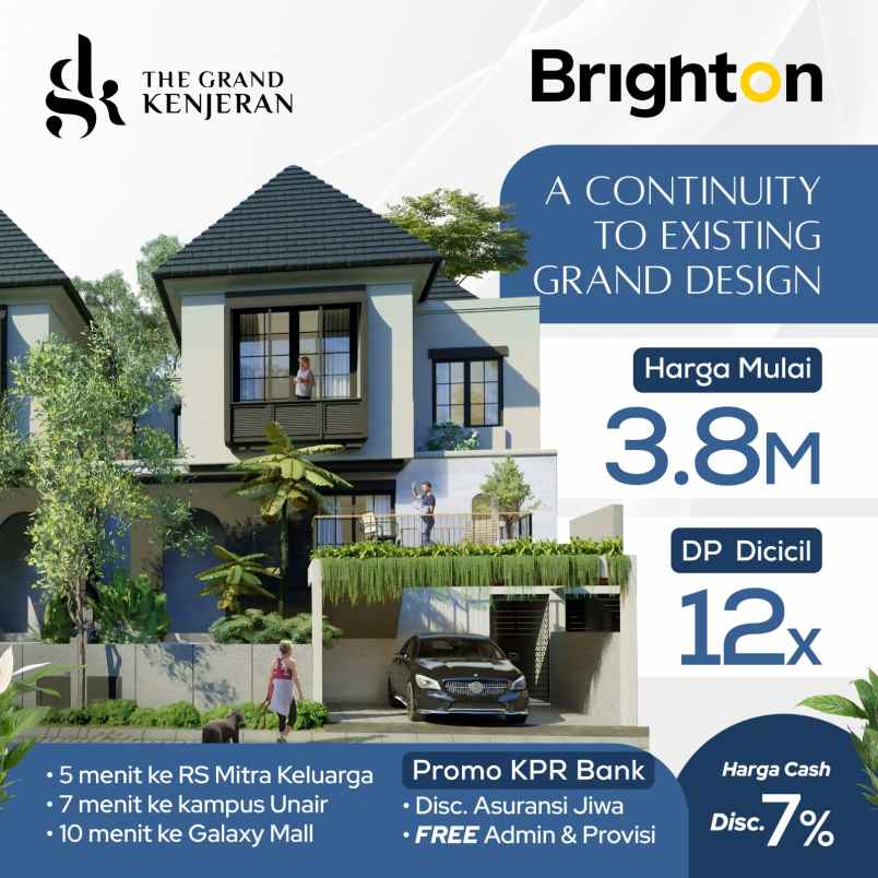 dijual rumah the grand kenjeran