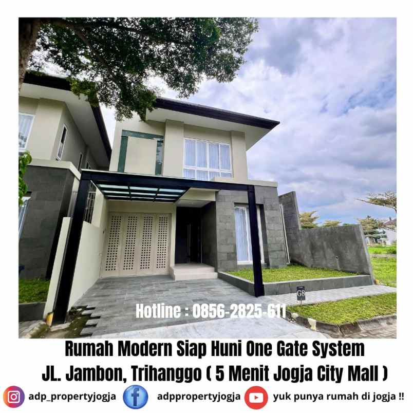dijual rumah trihanggo gamping sleman