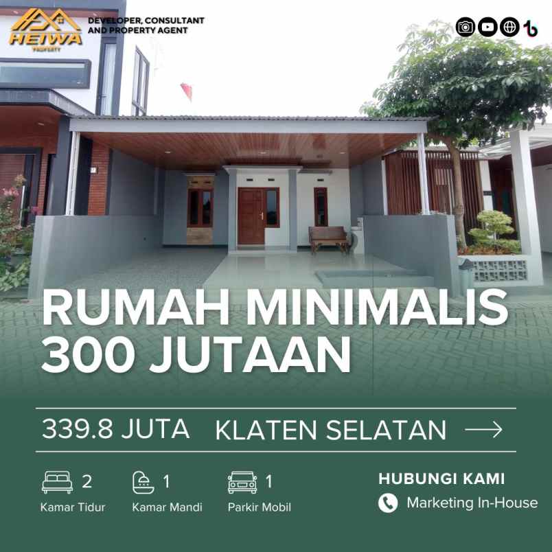 dijual rumah trunuh klaten selatan klaten