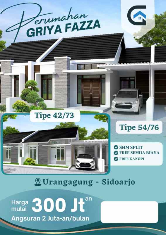 dijual rumah urangagung wonoayu