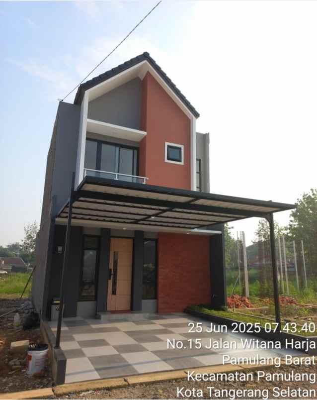 dijual rumah witana harja pamulang