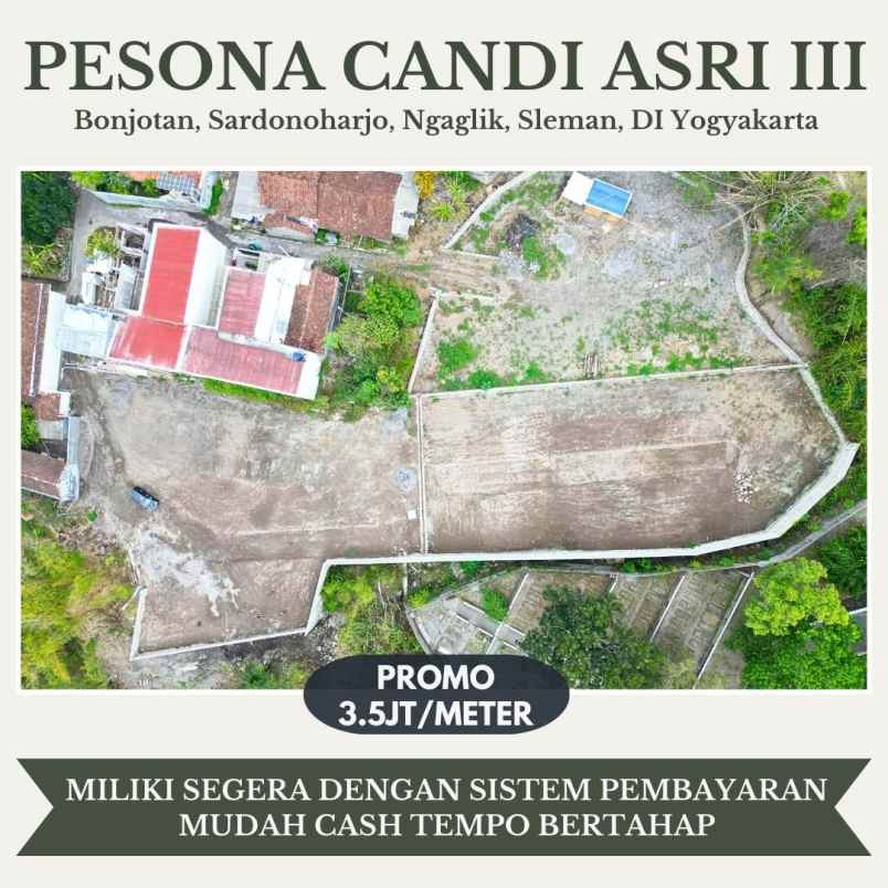 dijual tanah bonjotan sardonoharjo