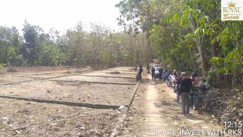 dijual tanah bontang pacarejo semanu