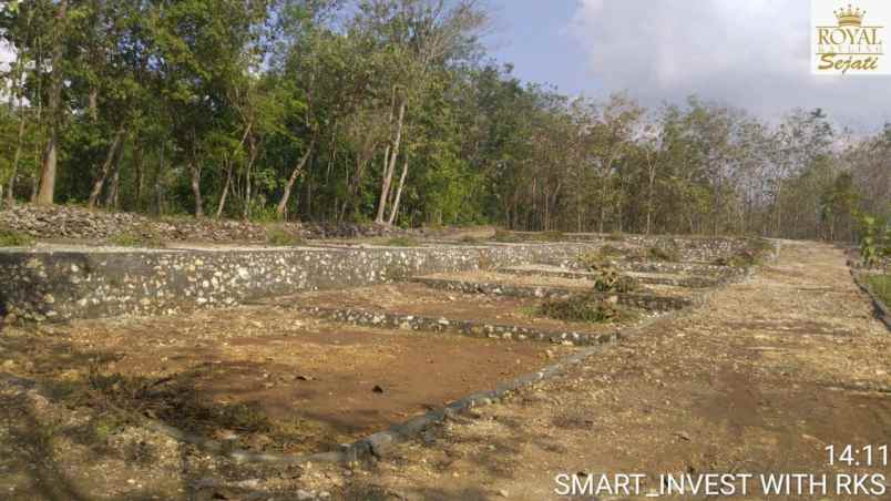 dijual tanah bontang pacarejo semanu