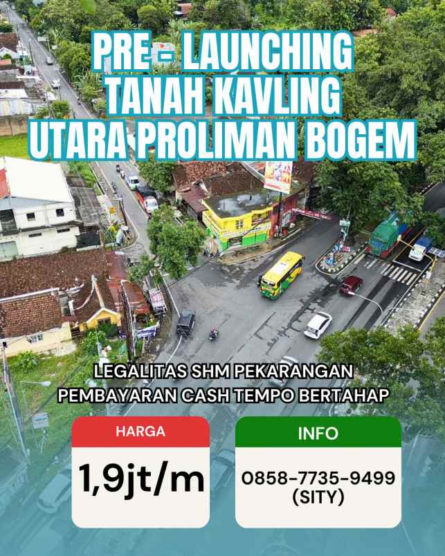 dijual tanah carikan tamanmartani
