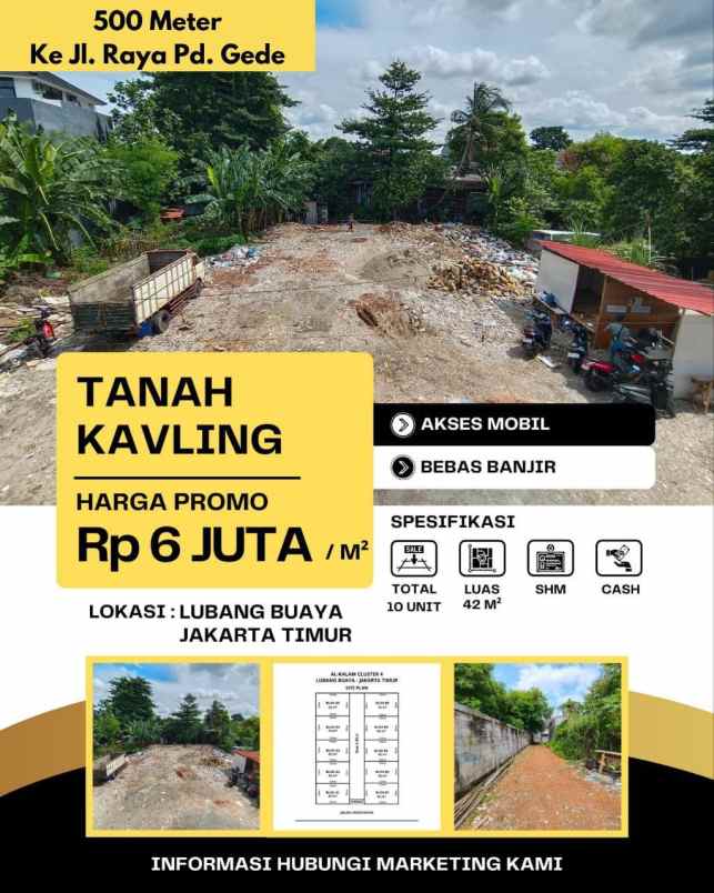 dijual tanah cipayung jakarta timur