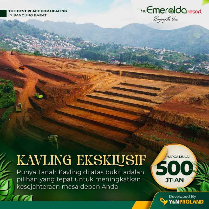 dijual tanah cirendeu jayamekar