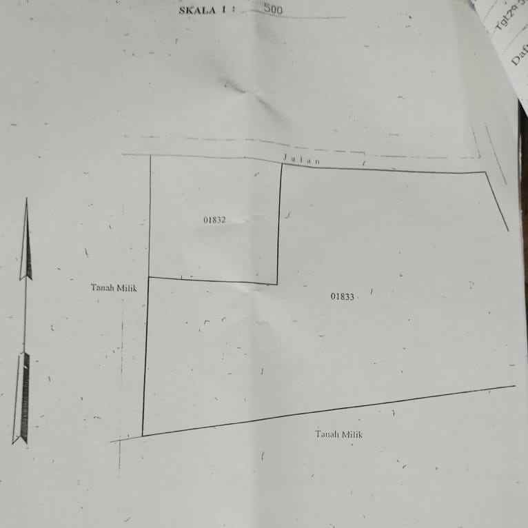 dijual tanah depan bandara