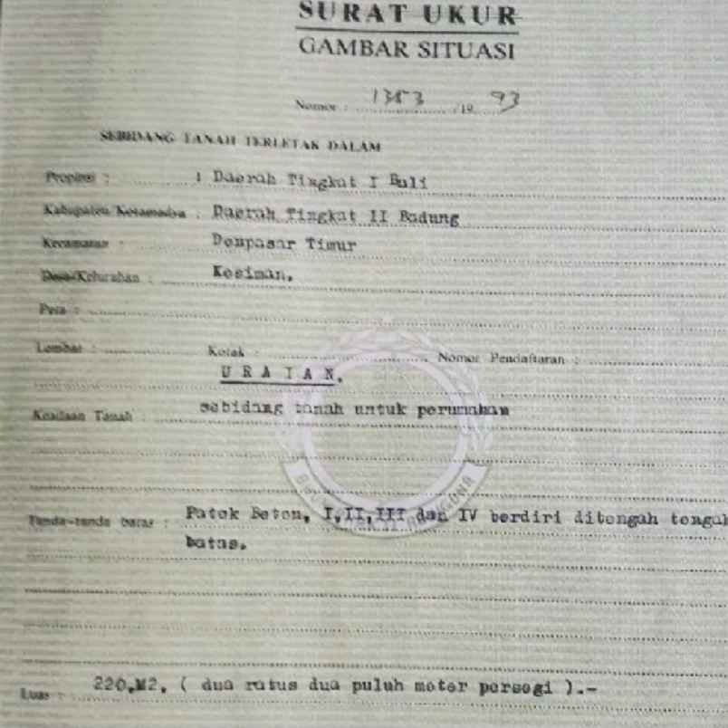 dijual tanah gandamayu pemaron