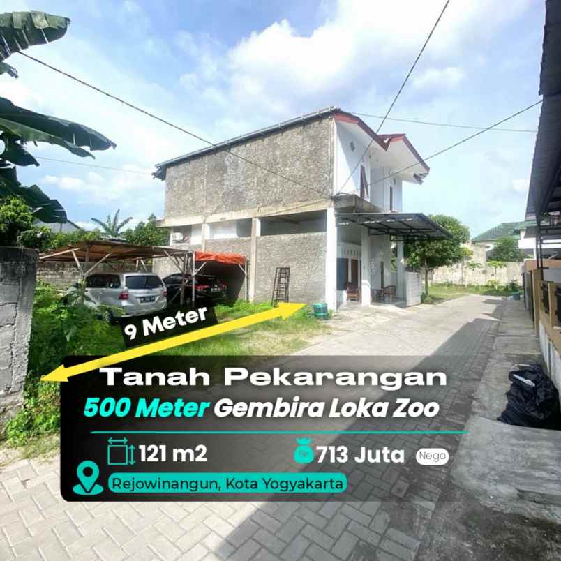 dijual tanah gembira loka zoo