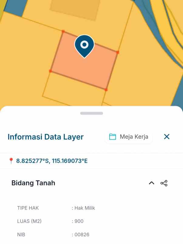 dijual tanah goa gong