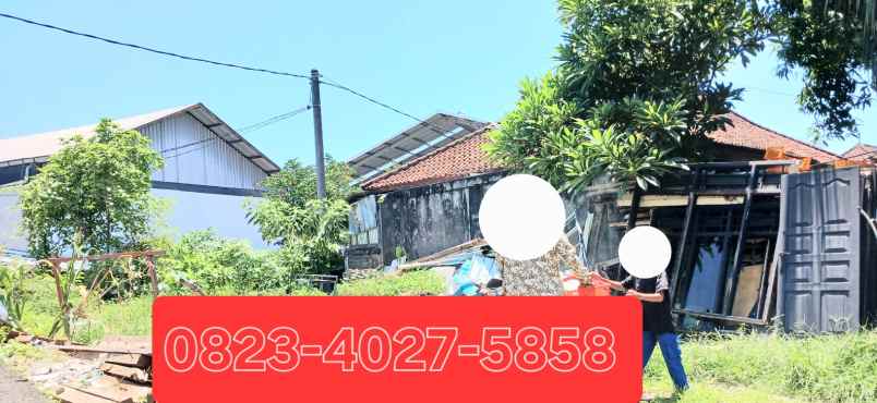 dijual tanah jalan kargo denpasar bali