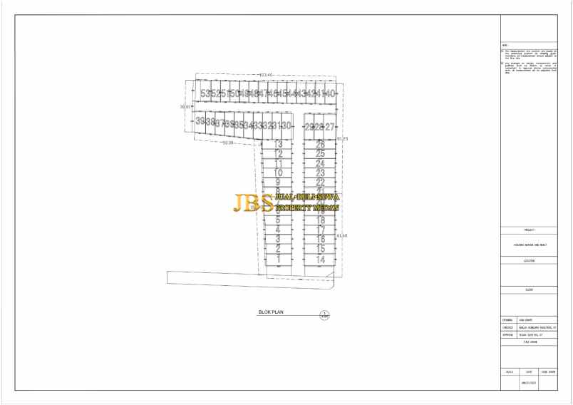 dijual tanah jalan kenanga sempakata