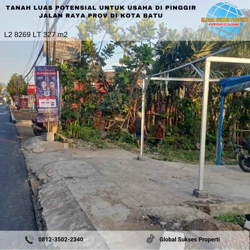 dijual tanah jalan pattimura