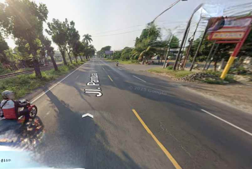 dijual tanah jalan raya banjarsari