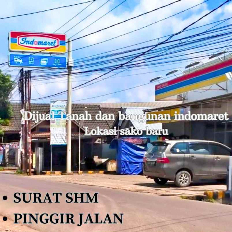 dijual tanah jalan sako baru