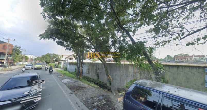 dijual tanah jalan sunggal dekat jl