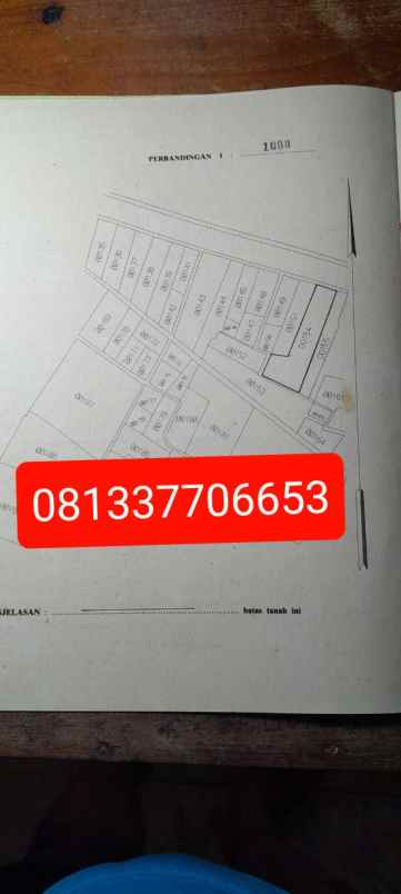 dijual tanah jalan utama godean