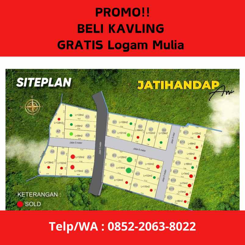 dijual tanah jatihandap mandalajati bandung