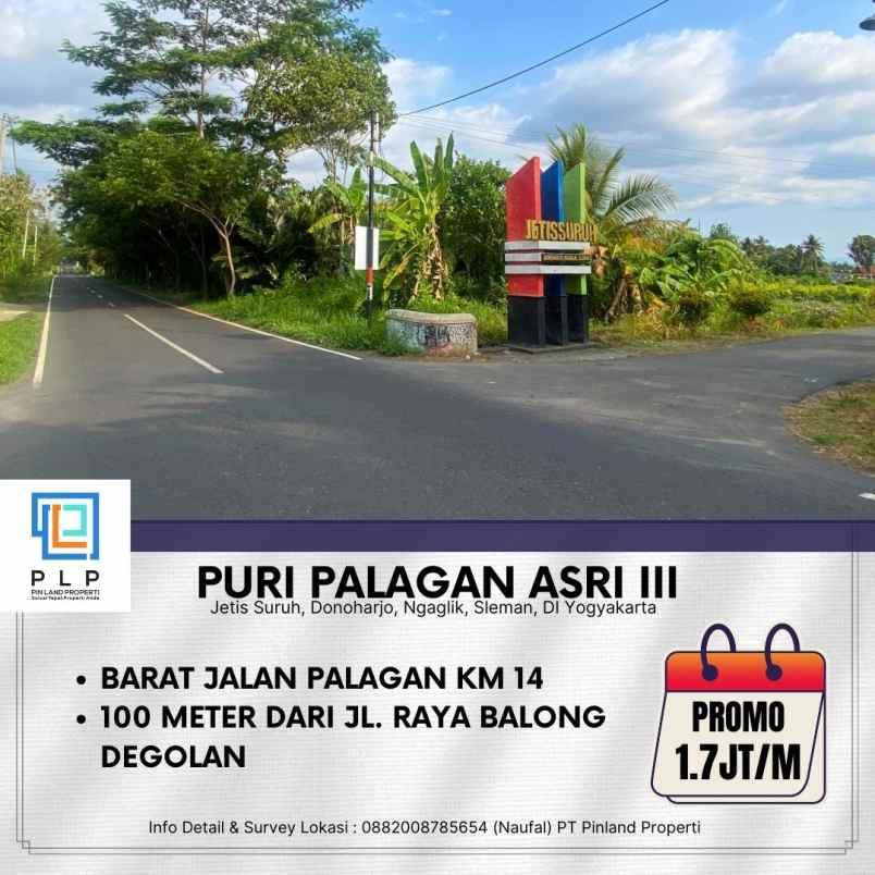 dijual tanah jetis suruh donoharjo