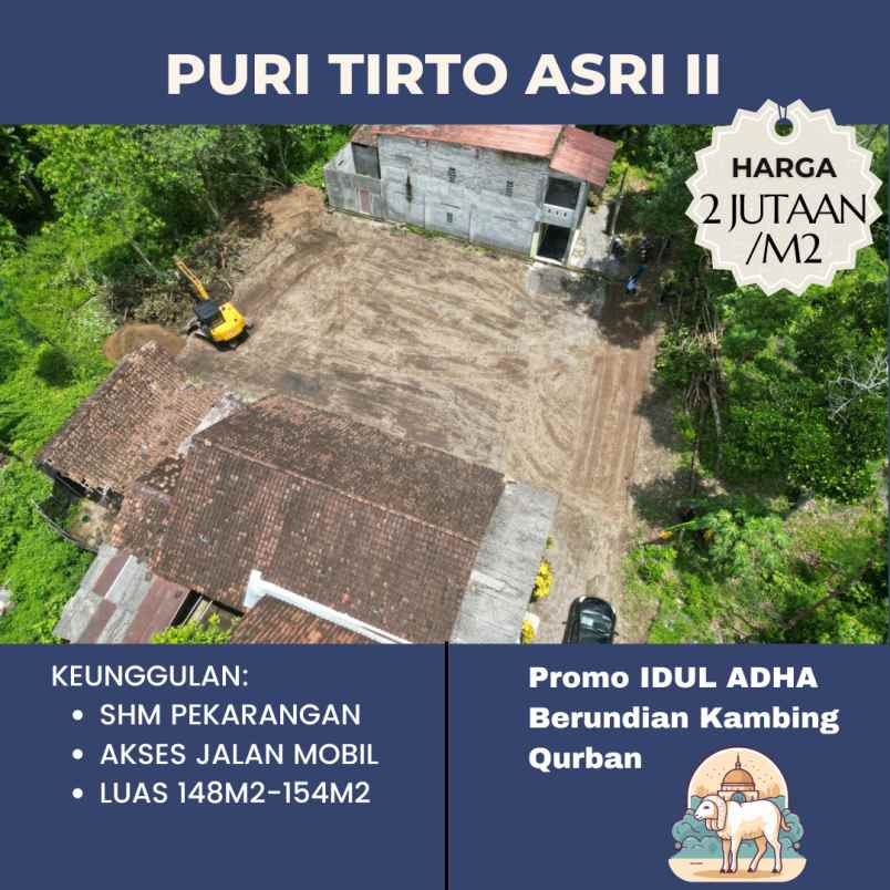 dijual tanah jetis tirtomartani kalasan