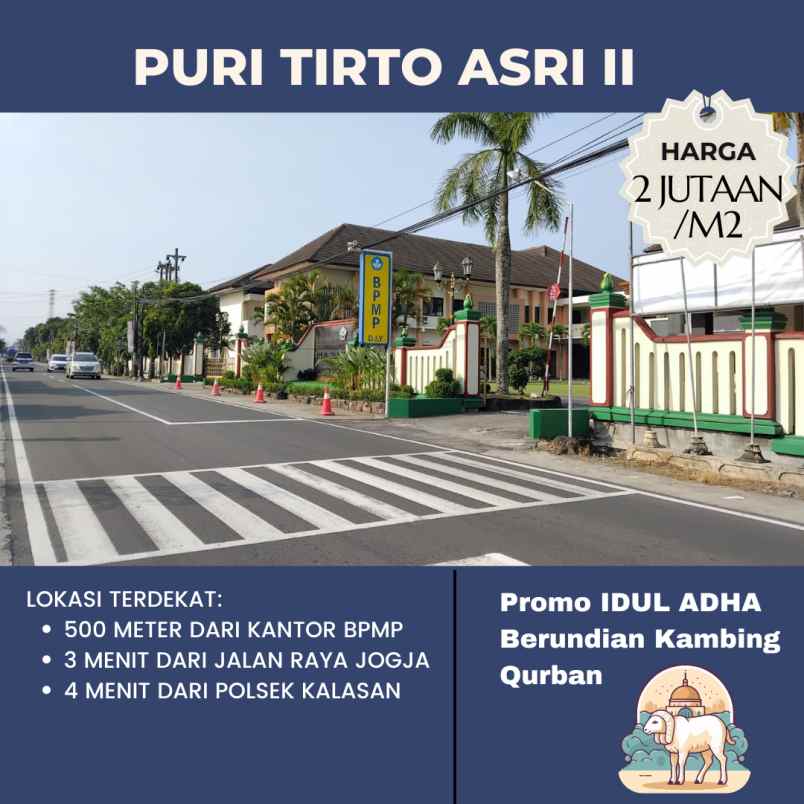 dijual tanah jetis tirtomartani kalasan