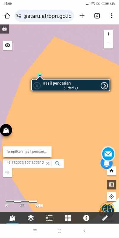 dijual tanah jl boma