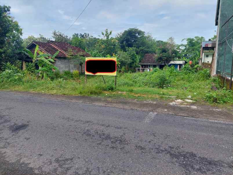 dijual tanah jl karangjati jetis