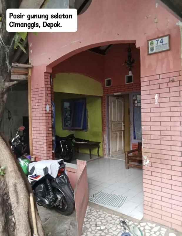 dijual tanah jl pasir gunung selatan