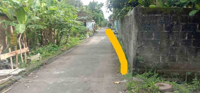 dijual tanah jl raya piyungan prambanan