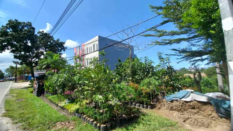 dijual tanah jl syarifuddin yoes dekat dome