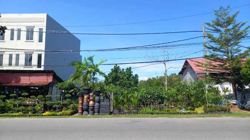 dijual tanah jl syarifuddin yoes dekat dome