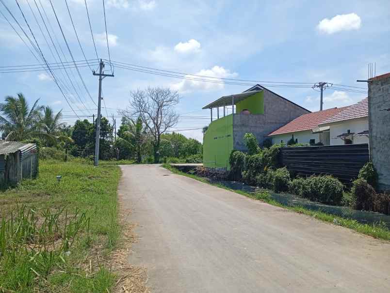 dijual tanah jl tanjung barangan