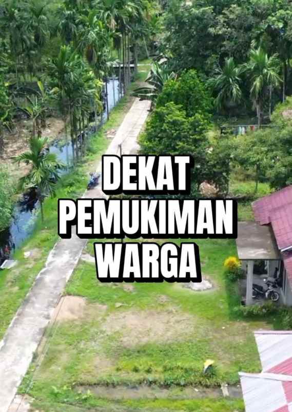 dijual tanah jl umar ahmad