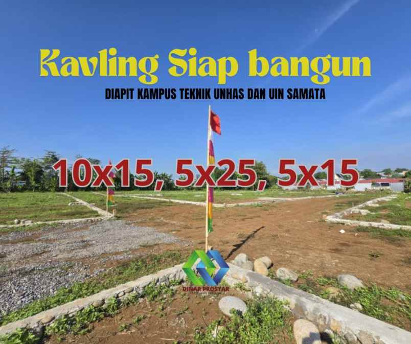 dijual tanah jl yasin limpo