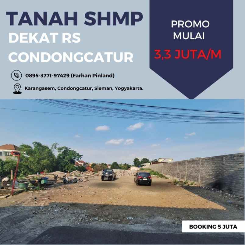 dijual tanah karangasem condongcatur
