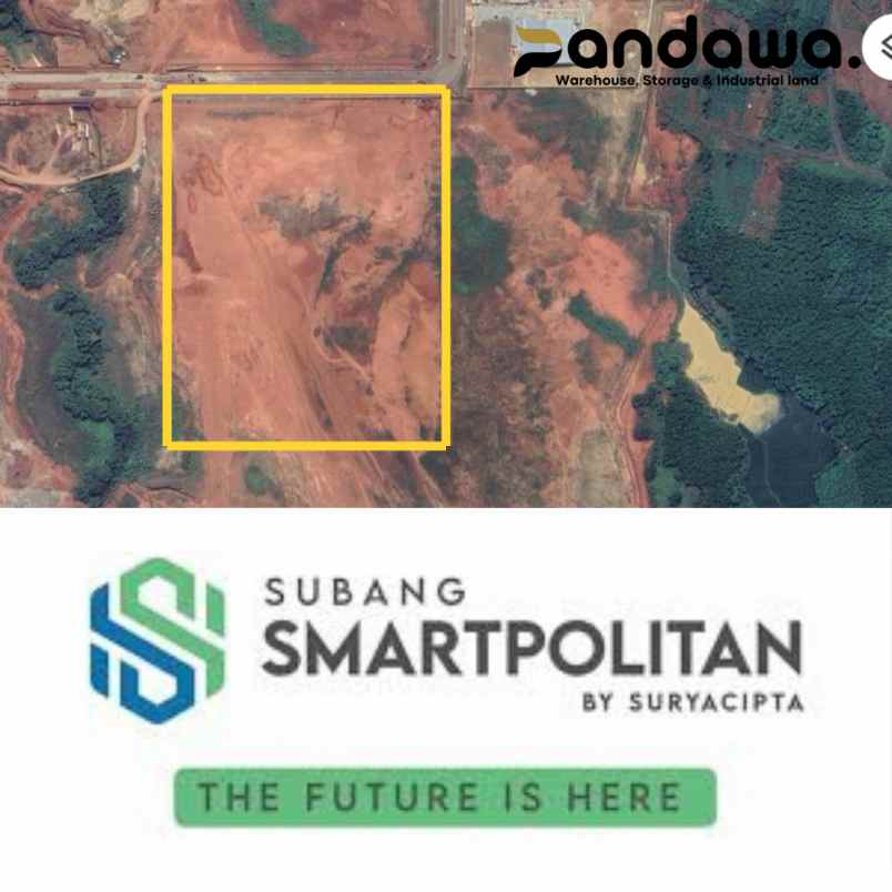 dijual tanah kawasan industri subang