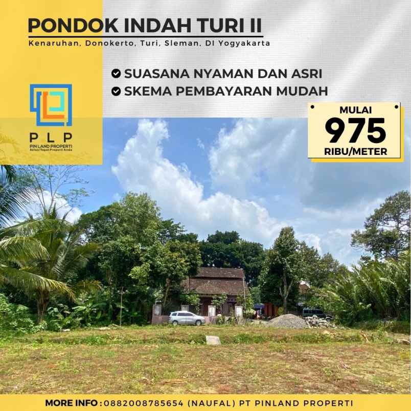 dijual tanah kenaruhan donokerto turi