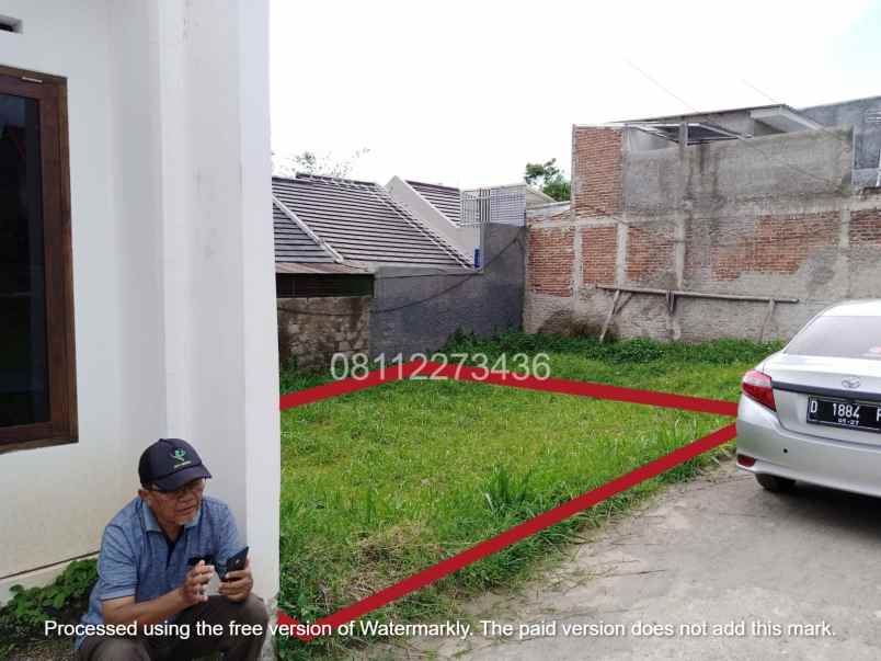 dijual tanah kotak siap bangun cisasawi cihanjuang shm